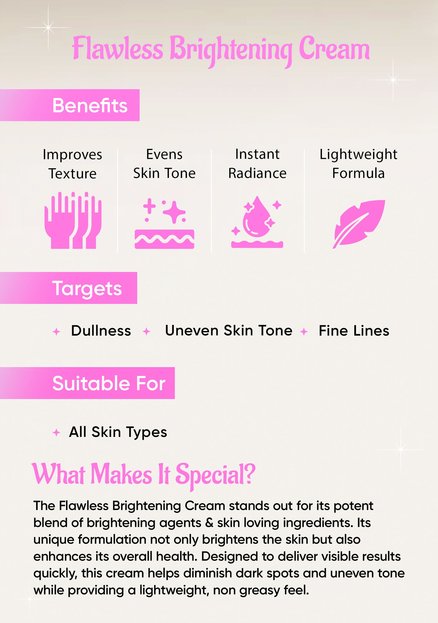 Flawless Brightening Cream